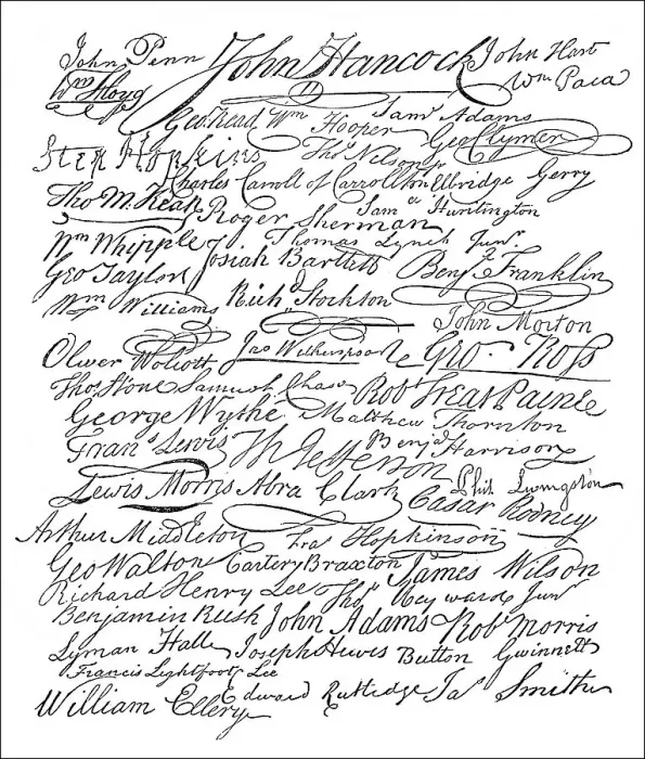 Framed Print : Historical facsimile, US-American history Framed Print : Historical facsimile, US-American history