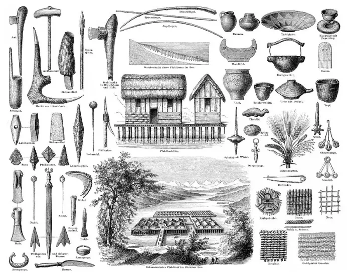 Framed Print : Historical graphic representation