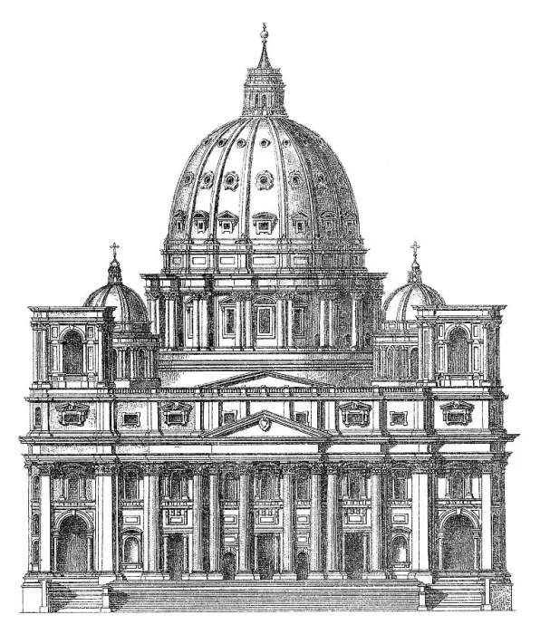 Framed Print : Historical graphic representation of St