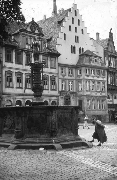 Framed Print : Historical image of Town Square Framed Print : Historical image of Town Square