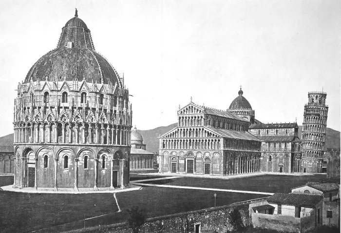 Framed Print : Historical photo (ca 1880) of Pisa Framed Print : Historical photo (ca 1880) of Pisa