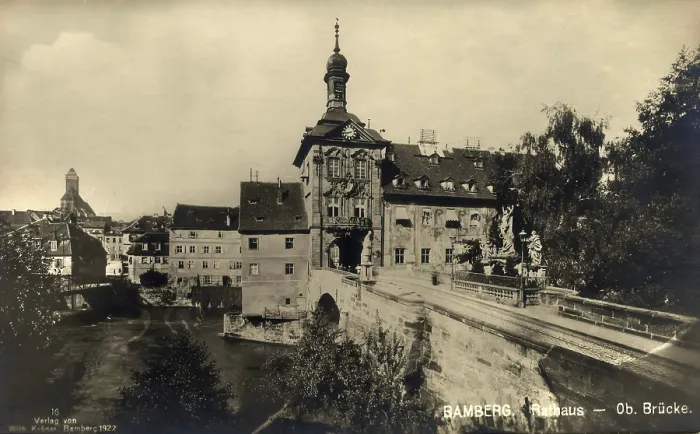 Framed Print : Historical postcard around 1900 Framed Print : Historical postcard around 1900
