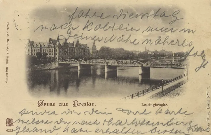 Framed Print : Historical postcard around 1900