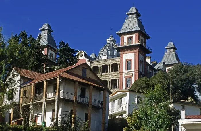 Framed Print : Historical Prime minister's palace in Antananarivo
