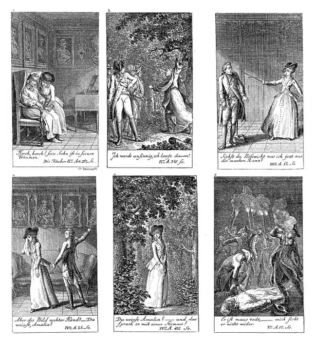 Framed Print : Historical print, 1793, engravings Framed Print : Historical print, 1793, engravings