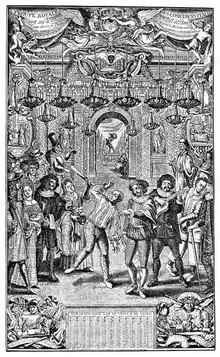 Framed Print : Historical print from the 17th Century Framed Print : Historical print from the 17th Century