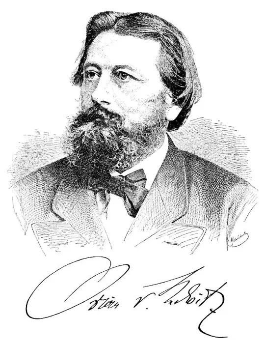 Framed Print : Historical print, 1883, portrait of Oskar Freiherr von Redwitz Framed Print : Historical print, 1883, portrait of Oskar Freiherr von Redwitz