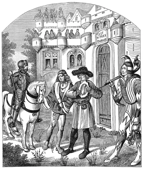 Framed Print : Historical print from the 19th century