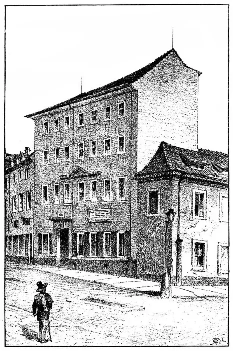 Framed Print : Historical print, engraving, birthplace in Dresden of Carl Theodor Koerner Framed Print : Historical print, engraving, birthplace in Dresden of Carl Theodor Koerner
