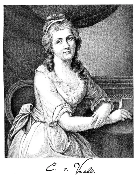 Framed Print : Historical print, portrait of Charlotte von Kalb Framed Print : Historical print, portrait of Charlotte von Kalb