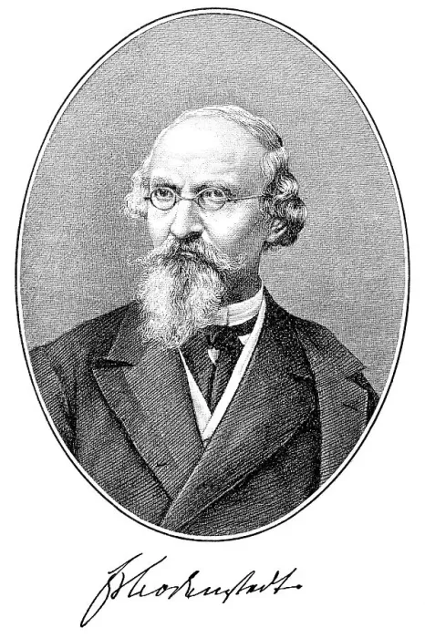 Framed Print : Historical print, portrait of Friedrich Martin von Bodenstedt