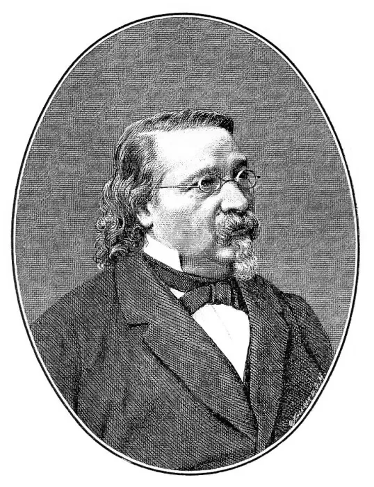 Framed Print : Historical print, portrait of Robert Edward Prutz