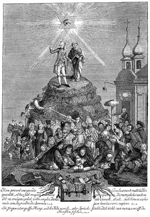 Framed Print : Historical satirical pamphlet from the 18th Century Framed Print : Historical satirical pamphlet from the 18th Century
