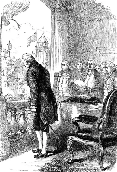 Framed Print : Historical scene, US-American history