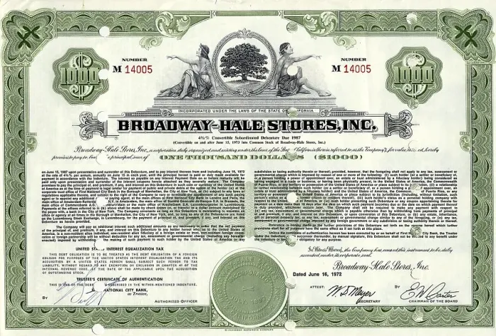 Framed Print : Historical share certificate, allegorical representation