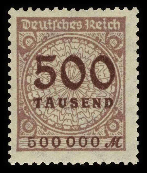 Framed Print : Historical stamp, German Reich