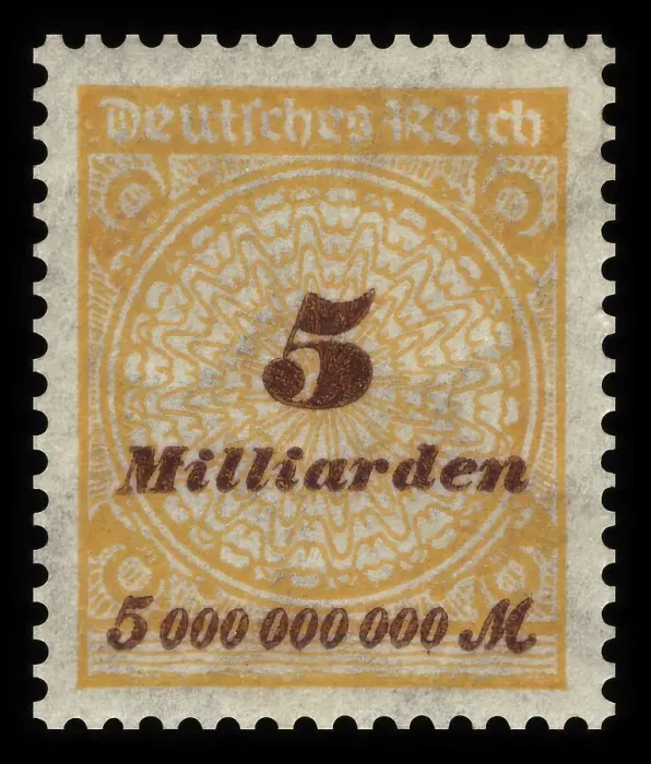 Framed Print : Historical stamp, German Reich