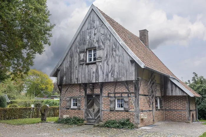 Framed Print : Historischer Backspieker, Backspeicher