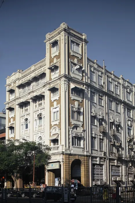 Framed Print : History art deco building, Bombay Mumbai Framed Print : History art deco building, Bombay Mumbai