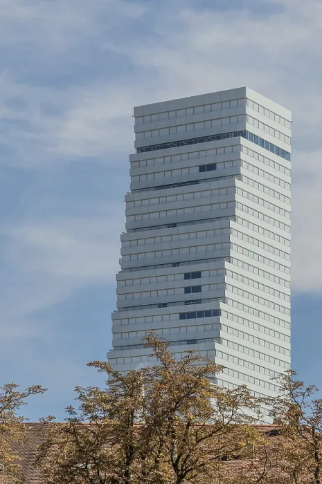 Framed Print : Hochhaus Basel, Switzerland