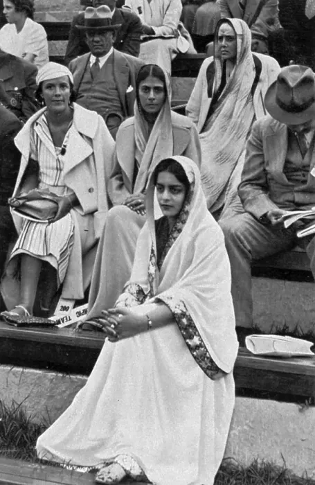 Framed Print : Hockey, spectators at the Germany-India match