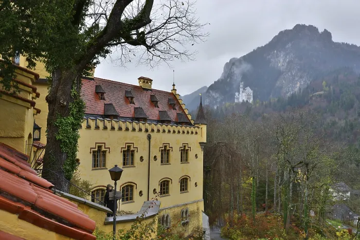 Framed Print : Hohenschwangau castle in Germany Framed Print : Hohenschwangau castle in Germany