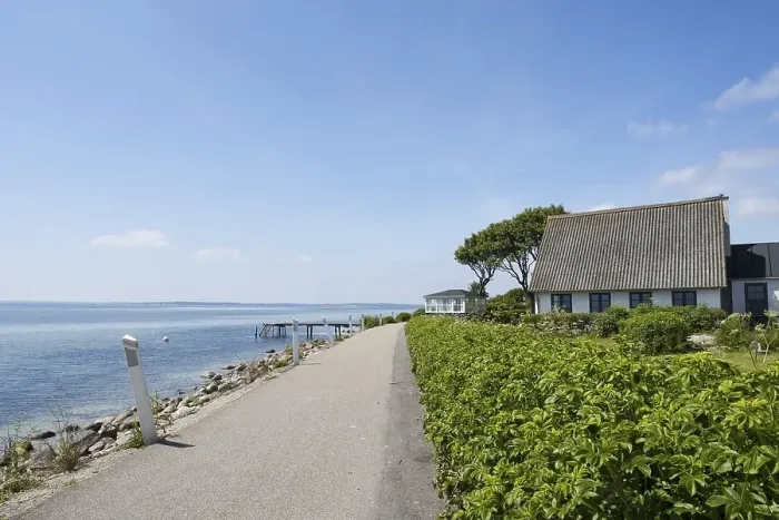 Framed Print : Holiday home on the sea, Soenderborg
