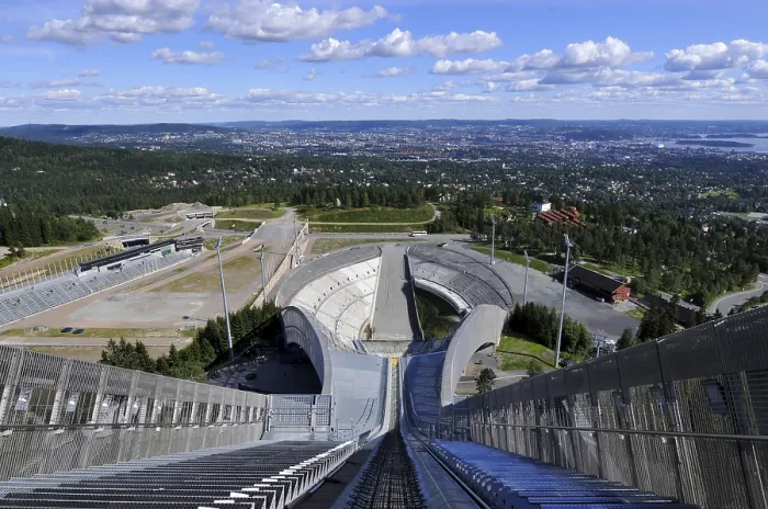 Framed Print : Holmenkollbakken, Holmenkollen Framed Print : Holmenkollbakken, Holmenkollen