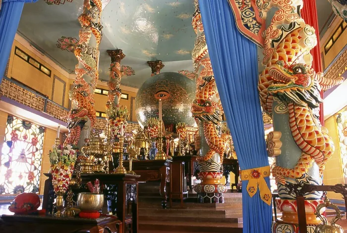 Framed Print : The Holy See of the Cao Dai is in the Vietnamese province of Tay Ninh Framed Print : The Holy See of the Cao Dai is in the Vietnamese province of Tay Ninh