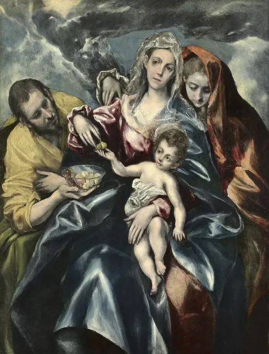 Framed Print : The Holy Family with Mary Magdalene