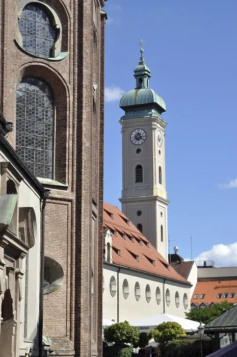 Framed Print : Holy Spirit Church, Munich, church
