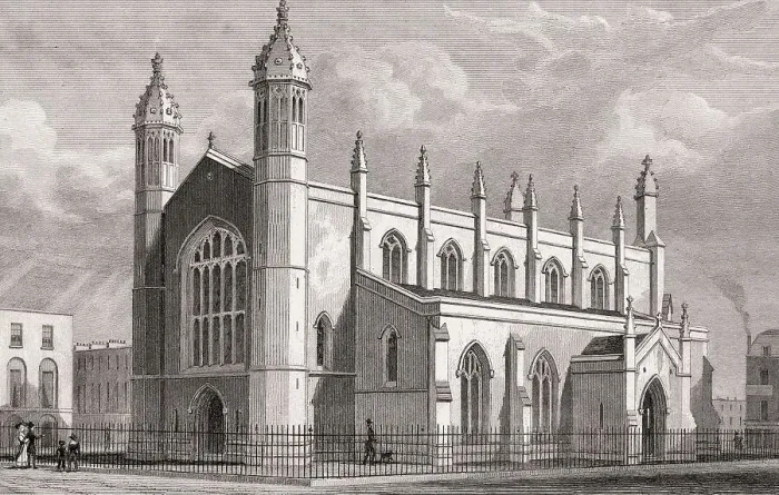 Framed Print : Holy Trinity Church, Cloudesley Square