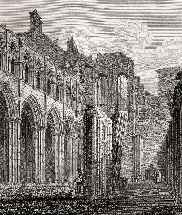 Framed Print : Holyrood Chapel, Edinburgh, Scotland
