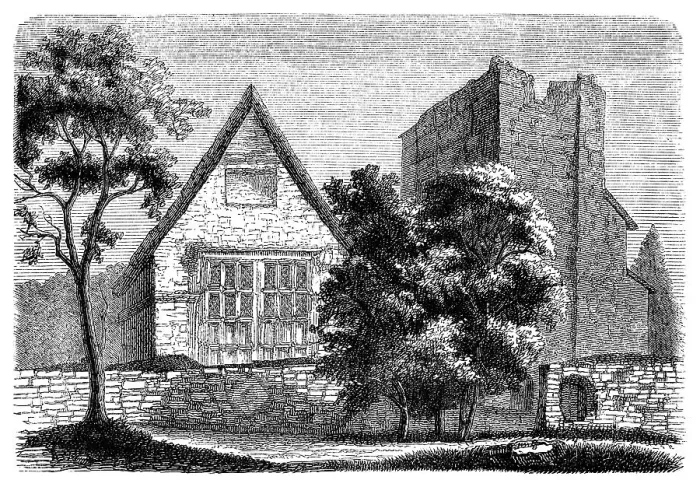 Framed Print : The home of Lady Jane Grey, 1536 - 1554