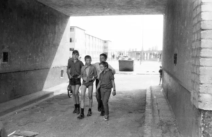 Framed Print : For the homeless, here in the Ruhr area in the years from 1965 to 1971