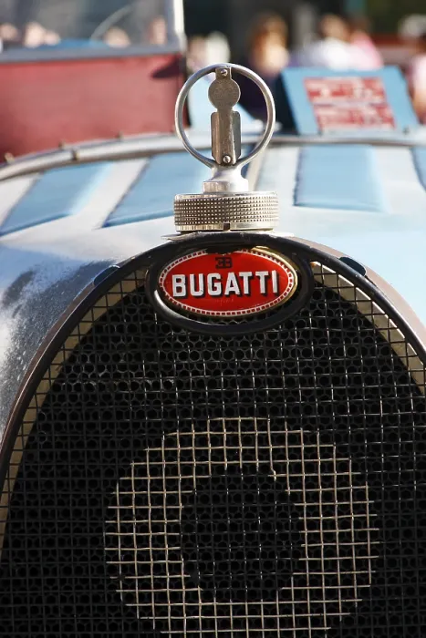 Framed Print : Hood of a Bugatti 35B, built in 1926
