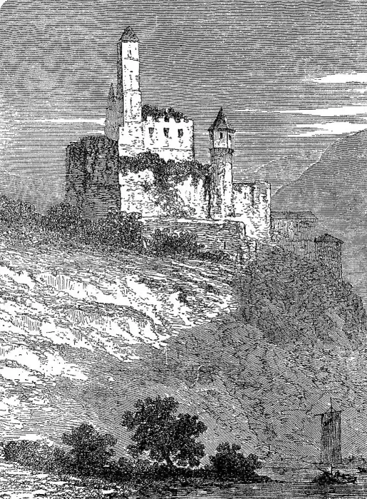 Framed Print : Hornberg Castle on the Neckar, Baden-Wuerttemberg Framed Print : Hornberg Castle on the Neckar, Baden-Wuerttemberg