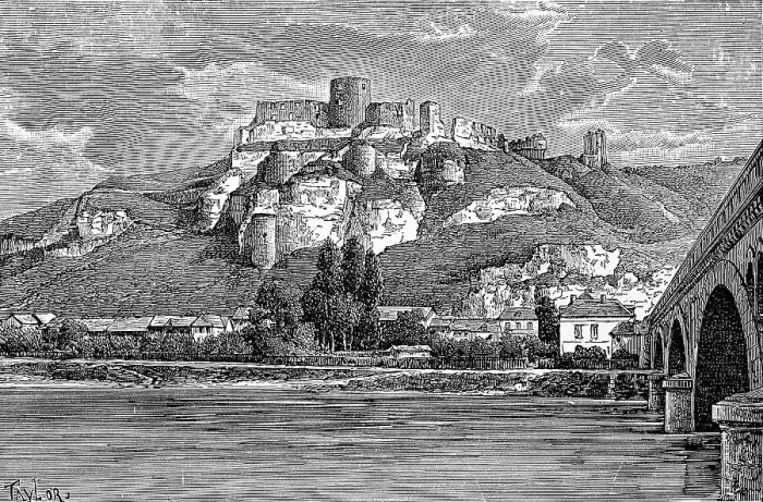 Framed Print : The Hotel dit Chateau-Gaillard