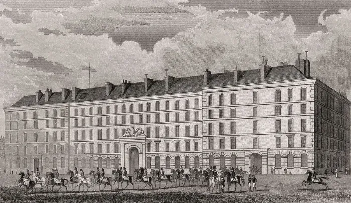 Framed Print : Hotel du Garde du Corps, Paris Framed Print : Hotel du Garde du Corps, Paris