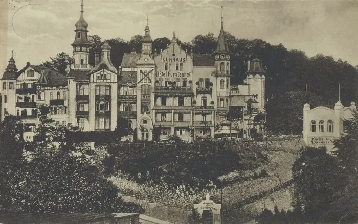 Framed Print : Hotel Fuerstenhof in Eisenach, Thuringia