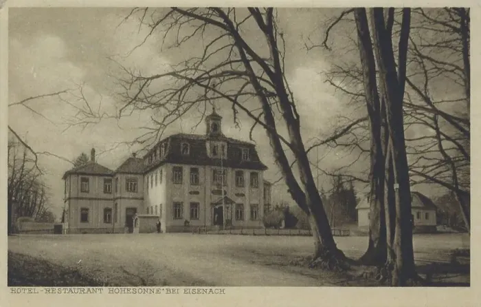 Framed Print : Hotel Hohe Sonne near Eisenach