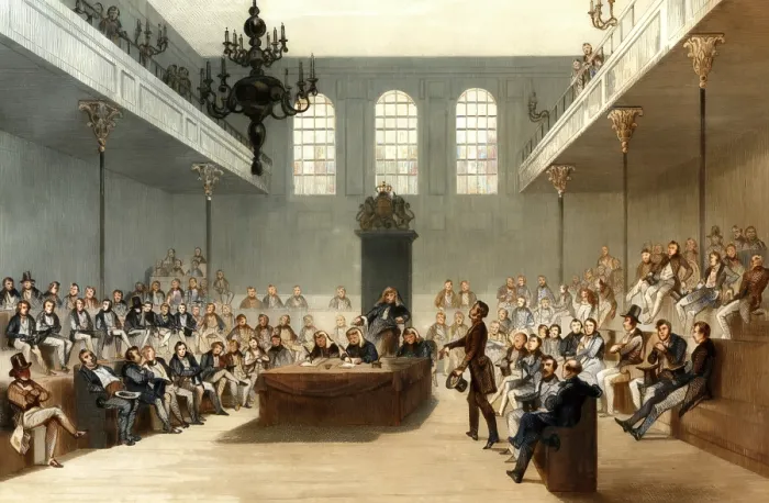 Framed Print : The House of Commons, London, England