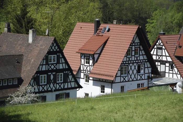 Framed Print : House, Sasbachwalden, Black Forest