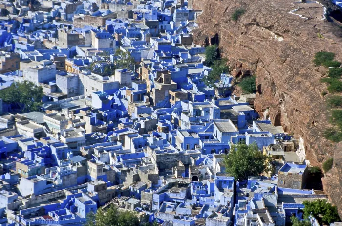 Framed Print : Houses of the 'Blue City' of Jodhpur Framed Print : Houses of the 'Blue City' of Jodhpur