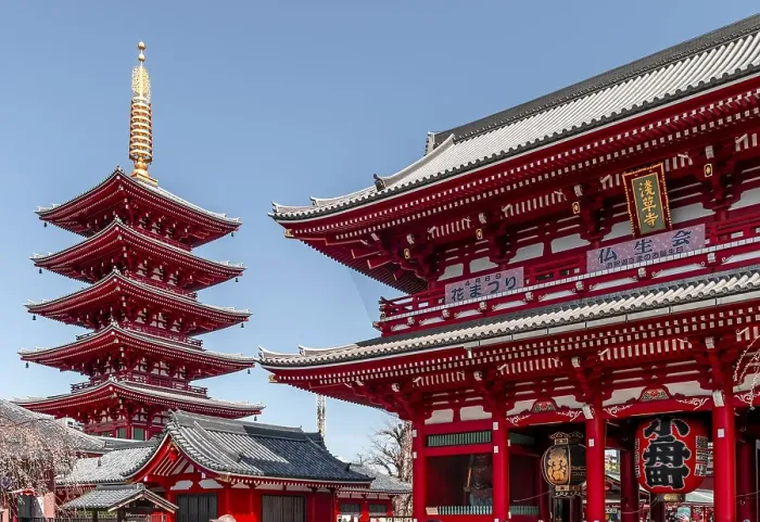 Framed Print : HOzOmon Gate and Five-Story Pagoda of Sensoji Framed Print : HOzOmon Gate and Five-Story Pagoda of Sensoji