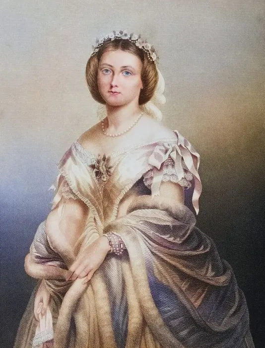 Framed Print : HRH Victoria Adelaide Maria Louisa