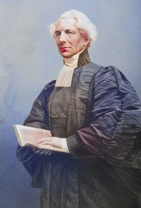 Framed Print : Hugh McNeile, 1795-1879, Anglican clergyman