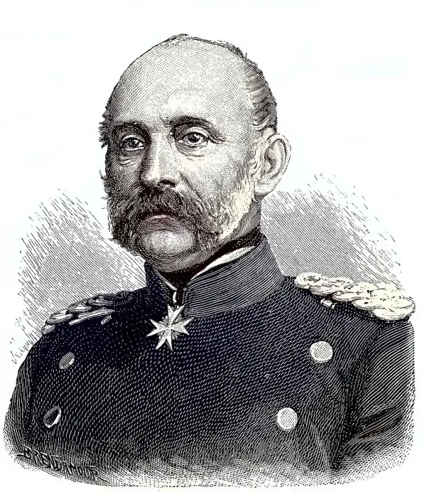 Framed Print : Hugo Ewald Graf von Kirchbach, 1809 Framed Print : Hugo Ewald Graf von Kirchbach, 1809