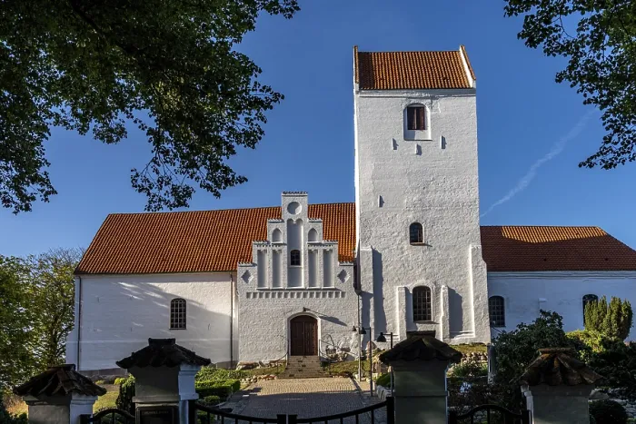 Framed Print : Humble Church, Langeland Island, Denmark, Europe