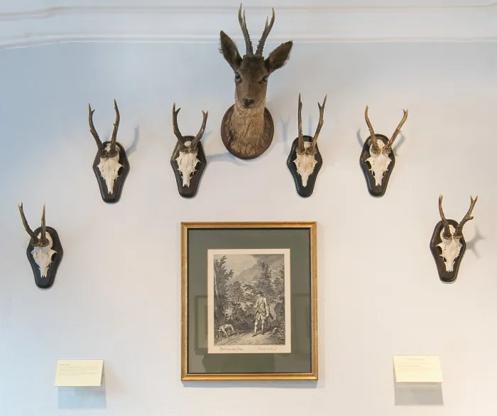 Framed Print : Hunting lodge Clemenswerth, Sogel